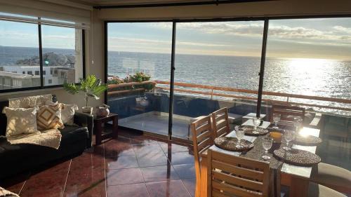 Concon Apartment | Reñaca en primera linea,terraza panoramica acceso directo a la playa