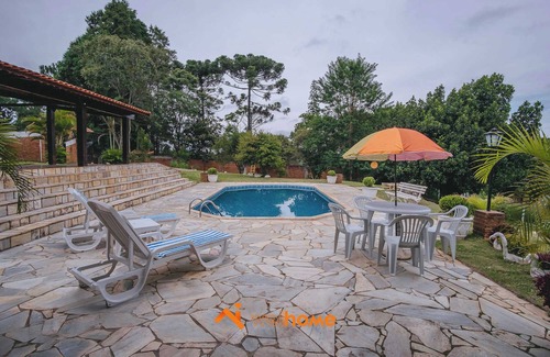 Ibiuna House | Recanto em Ibiúna com piscina e churrasqueira