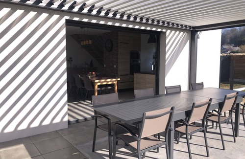 Jullouville House | Recent house, beaches and shops on foot