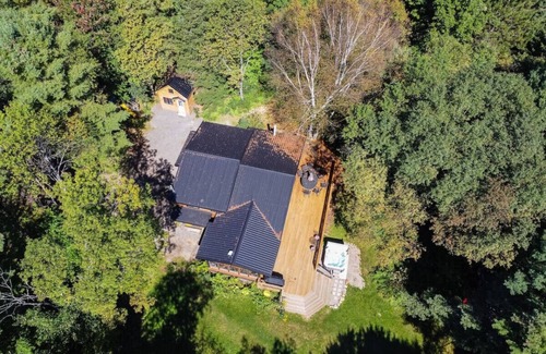 Minden Hills Ski Chalet | Red Cedar Chalet on Brady Laken(Sauna and hot tub)