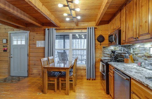 Kingston Springs Cabin | Red Roof Cabin in the woods