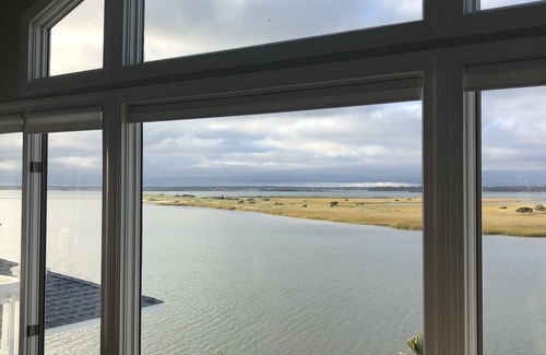 The Point House | Redone Luxury Waterfront at The Point w/Heated Pool, Hot Tub, Fire Pit, Game Rm