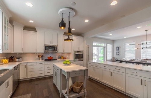 Dodds Addition House | Rehoboth Beach House Rec Room Parking Patio