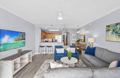 Florida Central Atlantic Coast Resort | Renovated Condo 2mil away from Disney