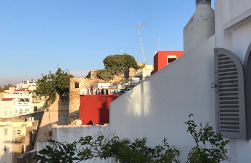 Medina of Tangier House | Renovated traditional house, comfort, south-facing terraces, views, sun, calm