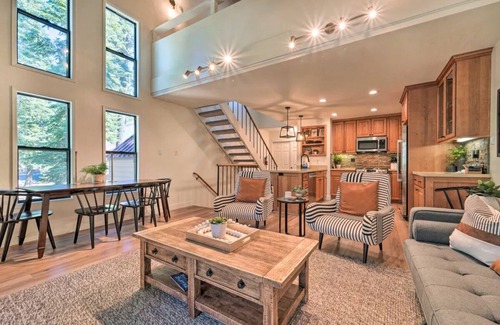 Carnelian Bay House | Renovated Walk to Lake Tahoe Townhome Nestled in the Woods!