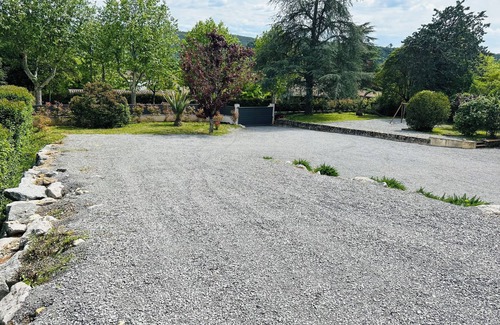 Vallon-Pont-d'Arc House | Rental Private Heated Pool 11x4, 5au calme, 5min à pied center vallon