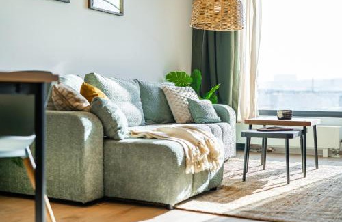 Prague 9 Apartment | Rentero One bedroom O2 Arena Dinopark Apartment