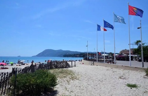 Tamaris Apartment | Residence Les Jardins De Sand - Large terrace of 30 m2 with sea view! Private parking.
