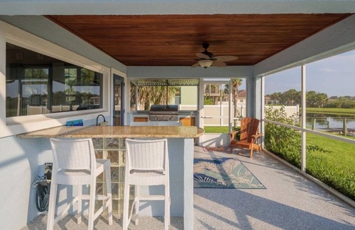 Painters Hill House | Resort-Style Living:Beautiful Beach Home with heated saltwater pool and hot tub