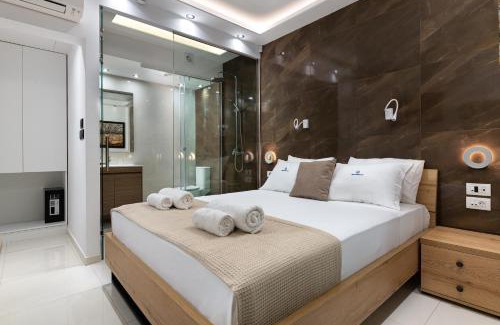 Petaloudes Apartment | Rhodes Skyline Suite with In Door Jacuzzi Sea View