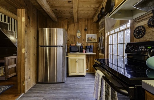 Luray Cabin | Riverfront Cabin! Farm, Fireplaces, Trail & Kayaks