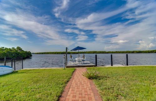 Ruskin House | Riverfront Ruskin Home with Boat Dock, 1 Mi to Beach