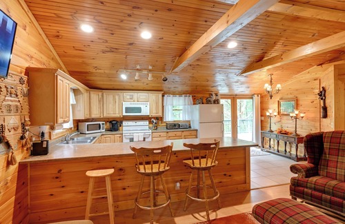 Robbinsville Cabin | Robbinsville Apt in Converted Gas Station