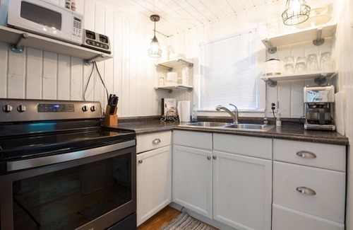 Bat Cave Cabin | Rocky River Retreat - Pet Friendly, Riverfront!