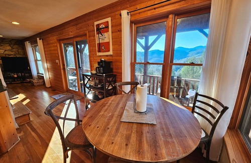 Ferguson Cabin | Romantic Mountain Getaway - Hot Tub, Fireplace, WIFI, and Views