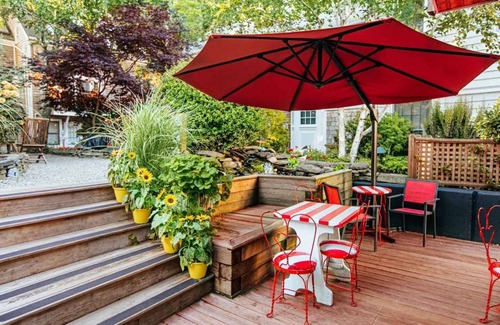 Provincetown Hotel | Romantic Room with Fireplace & Private Deck in Downtown Provincetown