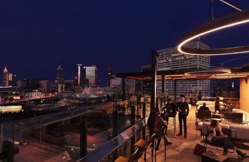 Downtown Atlanta Hotel | Rooftop Bar Onsite! Skyline View w/Captivating Atmosphere! Parking Available!
