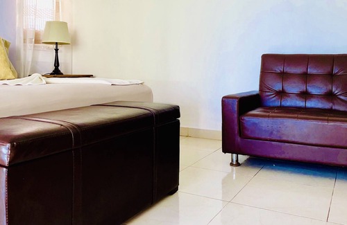 Playacar Apartment | Room in B&B - Deluxe Jacuzzi Balcony Room With Swimming Pool Air Conditioning and Parking