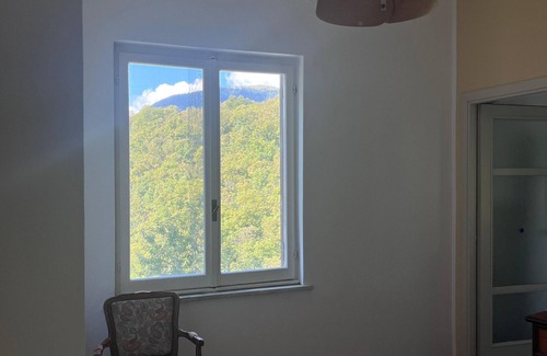 Castiglione Chiavarese Apartment | Room 'Stanza 1' with Sea View, Shared Terrace and Wi-Fi