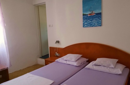 Lopud Island House | Rooms Milena - Double or Twin Room with Private Bathroom