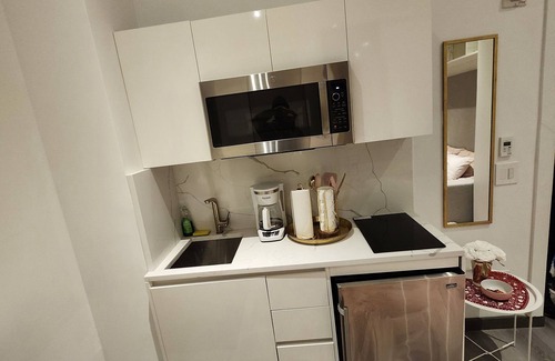 Downtown Newark Apartment | Rosa Linda- Luxe Rmntic Studio W Terrace