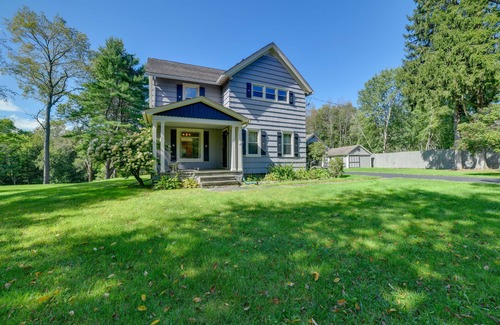Mount Upton Cottage | Rustic Bainbridge Retreat w/Spacious Yard!