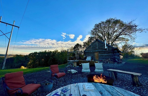 Ellsworth Cabin | Rustic Cabin with Stunning Views and Walking Paths