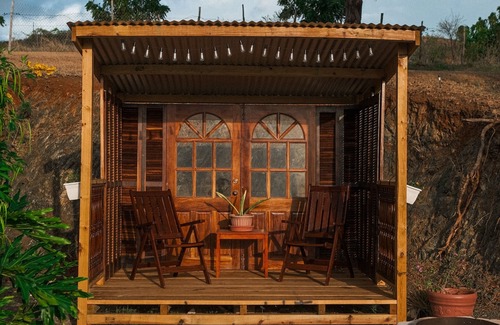 Las Palmas House | Rustic Casona w. Seaview, Jacuzzi, Fire Pit & AC between Cabo Rojo & Lajas