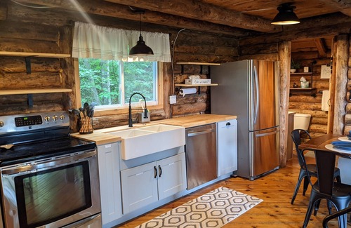 Bear Lake Cabin | Rustic Retreat Log Cabin Nestled Among 65 Acres