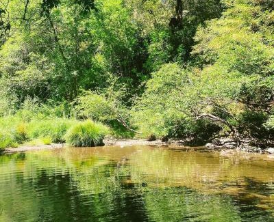 Shelter Cove House | Rustic River Retreat