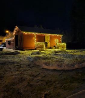 Norsjo House | Rustikale Stuga am See in schwedisch Lappland