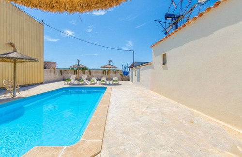 Es Palmer House | SA CASETA DE SES VAQUES.SON COVAS (SA VAQUERIA 2) - Chalet with shared pool in CAMPOS. Fre