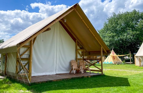 Falkenberg Apartment | Safarizelt Kion am Kiebitzer See