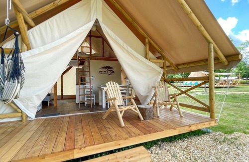 Falkenberg Apartment | Safarizelt Kion am Kiebitzer See