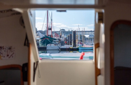 Douarnenez Boat Rental | Sailing Yacht 'Pyman - Le Chant Des Voiles' with Sea View and Private Terrace