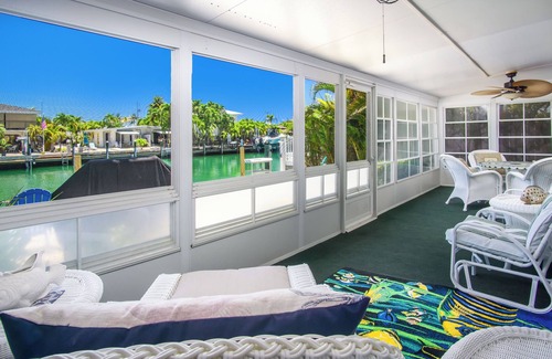 Coury House | Salt & Seaglass - Large Screened Porch, Dock, Private Pool Club.