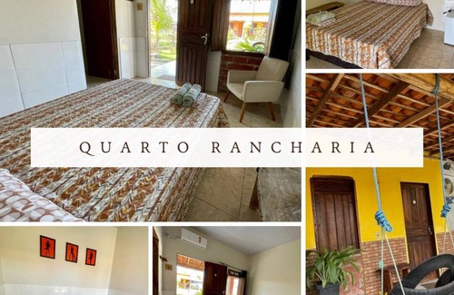 Santo Amaro do Maranhao Ski Chalet | Santo Amaro - Lençóis Maranhenses - Rancharia Bedroom (double)
