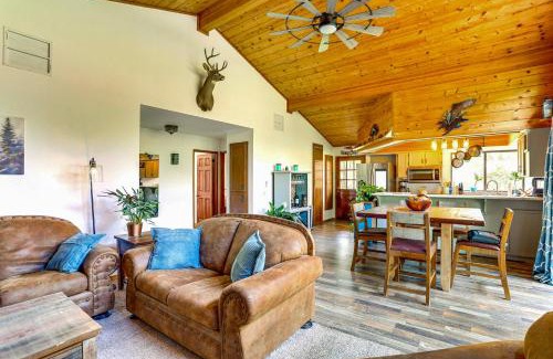 Junction City House | Scenic Riverfront Escape with Sauna in Junction City