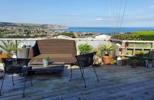 Swanage Cabin | Sea views.