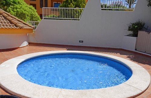 Pueblo Mascarat Apartment | Seafront and Garden View - Altea, Costa Blanca
