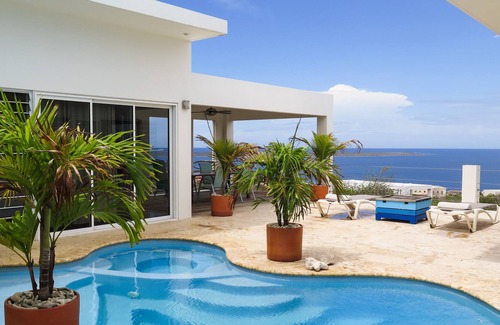 Sabadeco Villa | Seascape Villa - Private Pool, Amazing Ocean Views, Great for Groups!