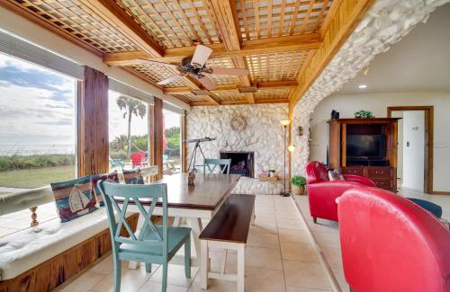 Ocean Park Apartment | Seaside Home on the Space Coast with Beach Access!