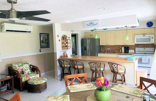 Estate Golden Rock Condo | SeaSide Serenity at Colony Cove-2 bed/2 bath seaside condo- beach and pool.