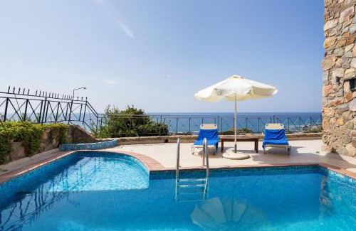 Livadia Villa | Seaview villa Amphitriti with Private Pool, 20 min from Elafonissi beach