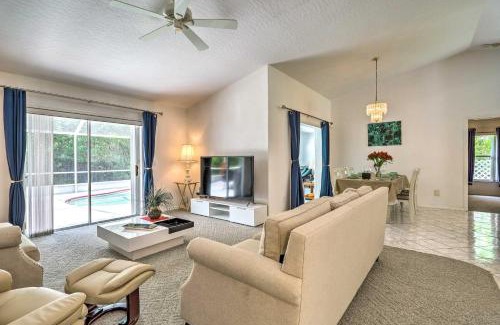 Sebastian Highlands House | Sebastian Home with Lanai and BBQ about 7 Mi to Beach