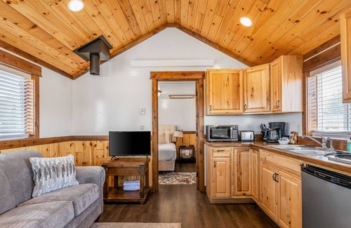 Victor Cabin | Secluded Dog-Friendly Cabin W/ Free WiFi, Kitchenette, & Wonderful Views