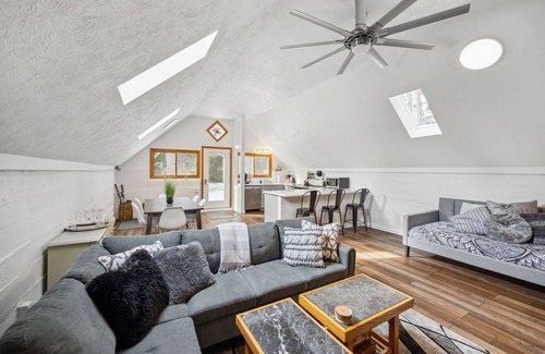 Burt Lake Cottage | Secluded hideaway in the woods! Renovated, well appointed 1928 cottage