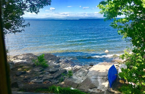 South Hero House | Secluded Lake Champlain Home on 1200' of Frontage