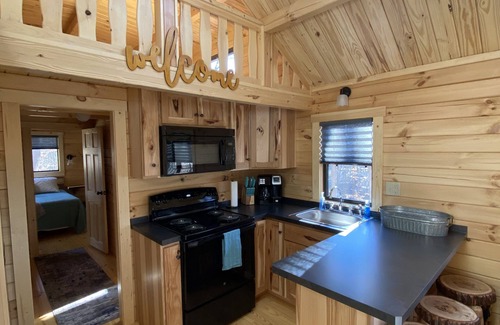 Logan Cabin | Secluded Log Cabin with Premium Hot Tub under Gazebo